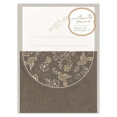 Mini letter set / utatane -birdsond-