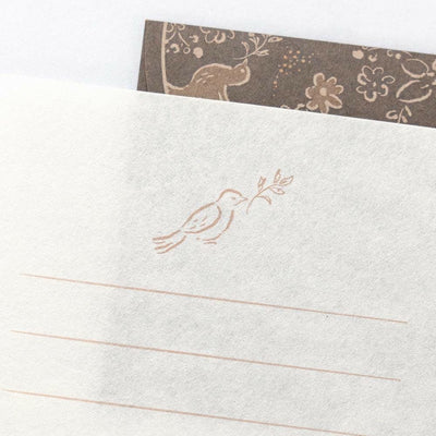 Mini letter set / utatane -birdsond-