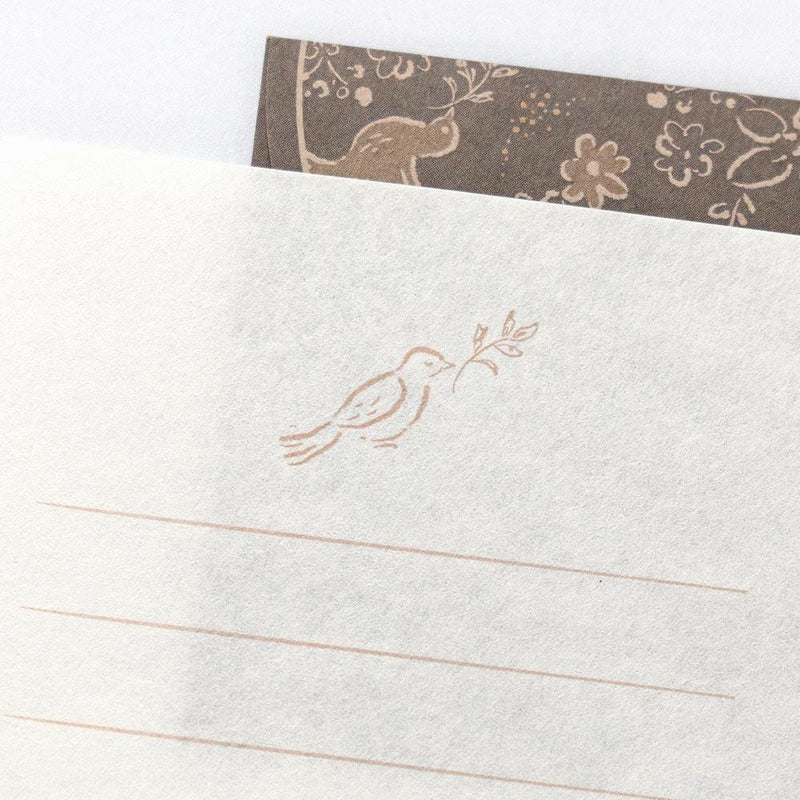 Mini letter set / utatane -birdsond-
