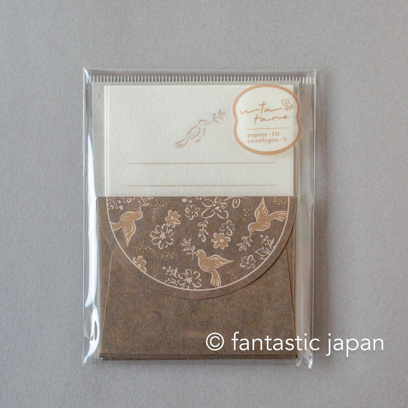 Mini letter set / utatane -birdsond-