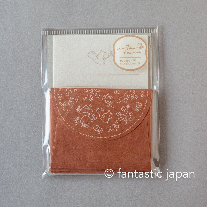 Mini letter set / utatane -field-