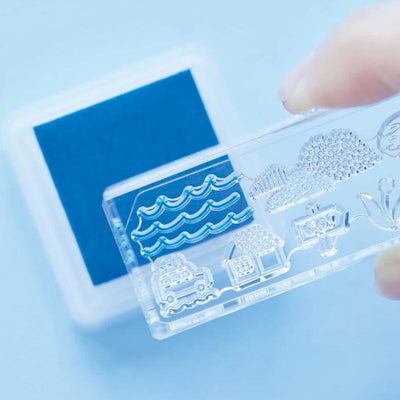 HITOTOKI / KORI Jirushi stamp set of 6 pieces - on-the-go - / CLSSB-001