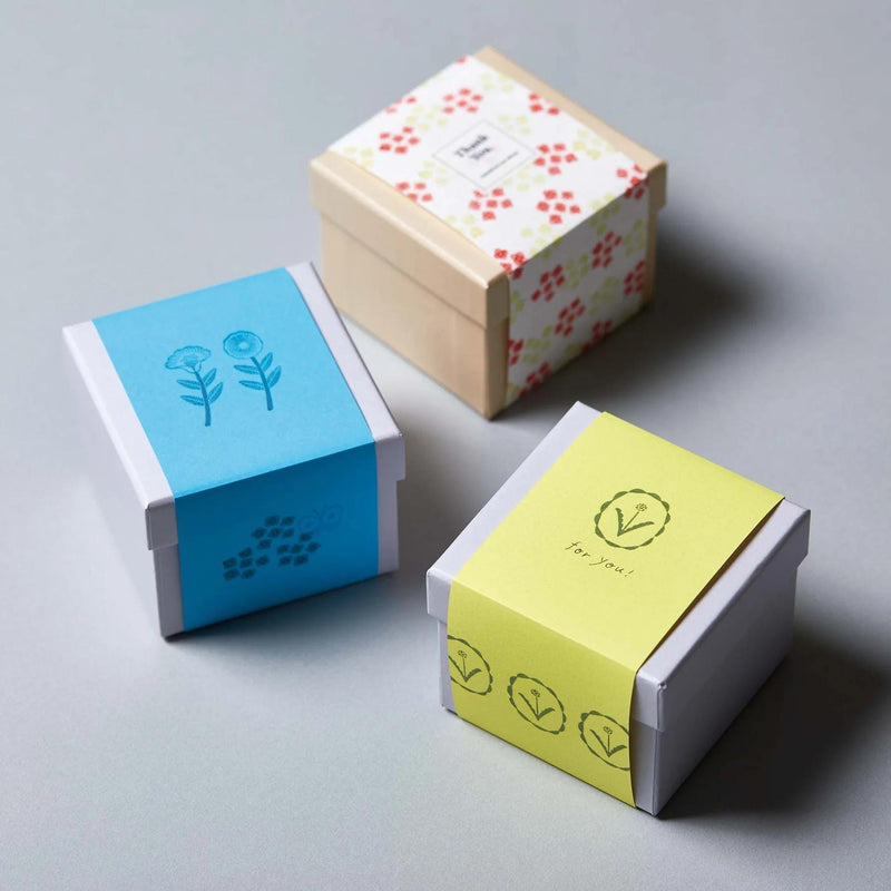 HITOTOKI / KORI Jirushi stamp set of 6 pieces - light - / CLSSA-004