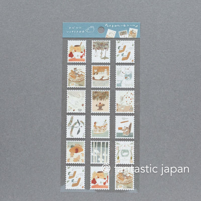 Shoichiro Tobimatsu sticker -postage stamp-