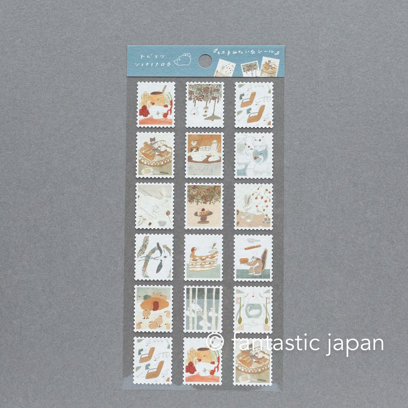 Shoichiro Tobimatsu sticker -postage stamp-