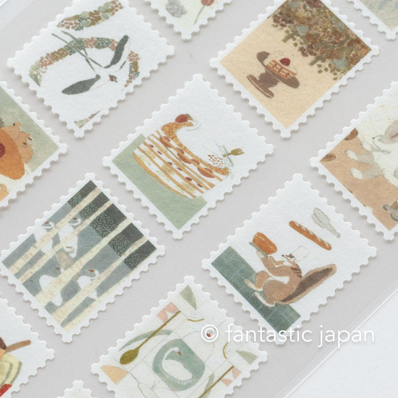Shoichiro Tobimatsu sticker -postage stamp-