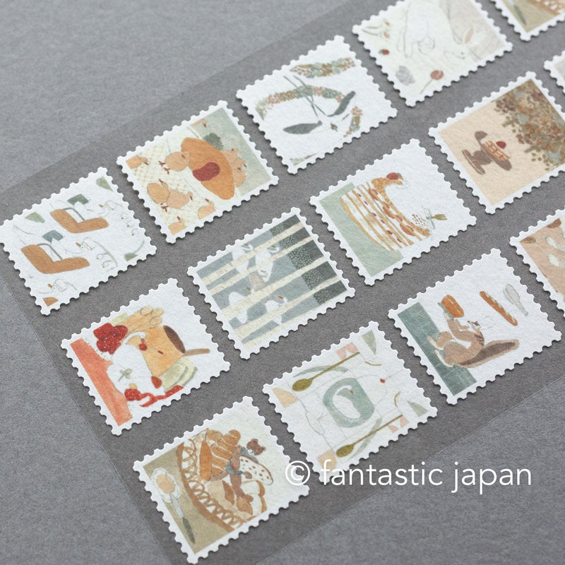 Shoichiro Tobimatsu sticker -postage stamp-