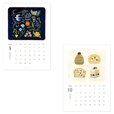 Asano Midori 2026 CALENDAR / A4 size / cozyca product