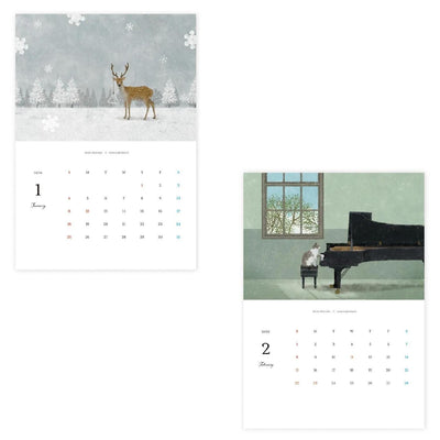 Akira Kusaka 2026 CALENDAR / A4 size / cozyca product