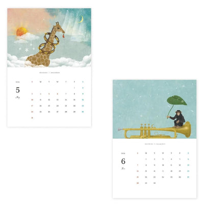 Akira Kusaka 2026 CALENDAR / A4 size / cozyca product