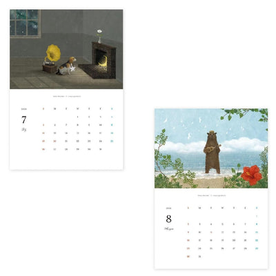 Akira Kusaka 2026 CALENDAR / A4 size / cozyca product