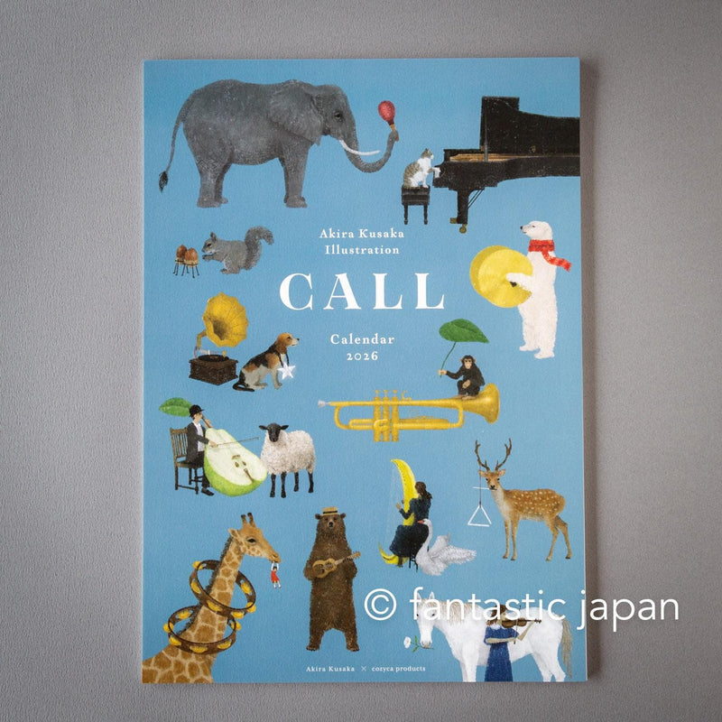 Akira Kusaka 2026 CALENDAR / A4 size / cozyca product