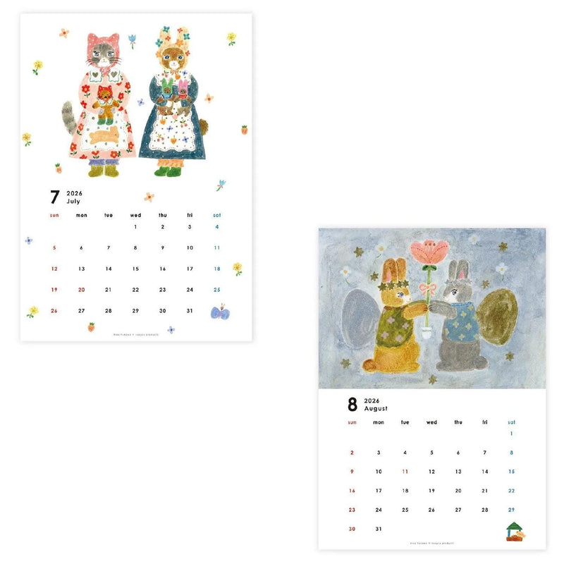 Aiko Fukawa 2026 CALENDAR / A4 size / cozyca product