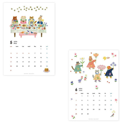 Aiko Fukawa 2026 CALENDAR / A4 size / cozyca product