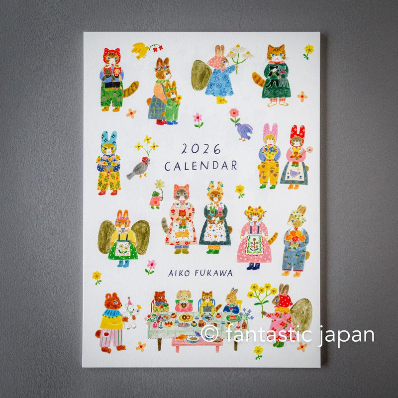 Aiko Fukawa 2026 CALENDAR / A4 size / cozyca product