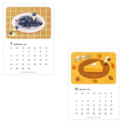 Mariko Fukuoka 2026 CALENDAR / A4 size / cozyca product