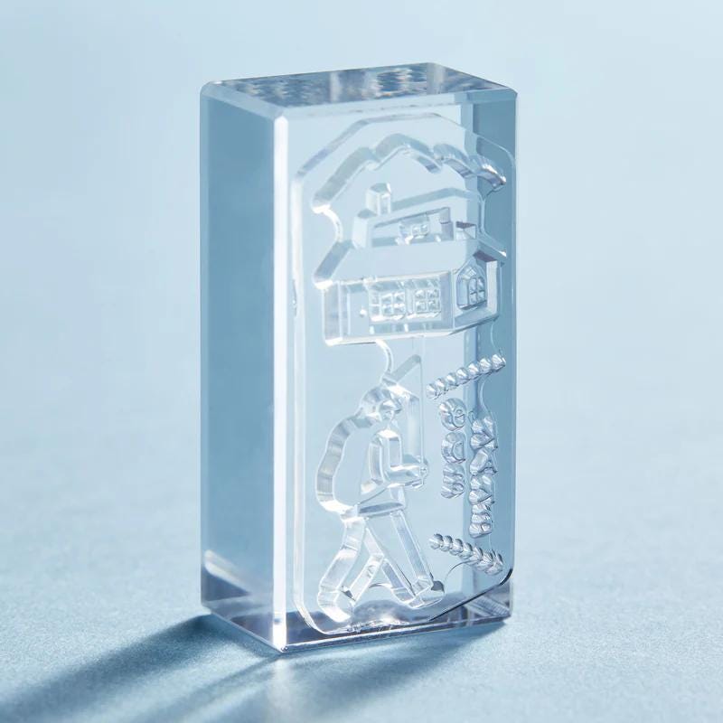 HITOTOKI / KORI Jirushi stamp set of 6 pieces - on-the-go - / CLSSB-001