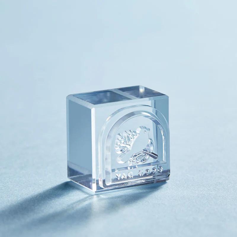 HITOTOKI / KORI Jirushi stamp set of 6 pieces - on-the-go - / CLSSB-001