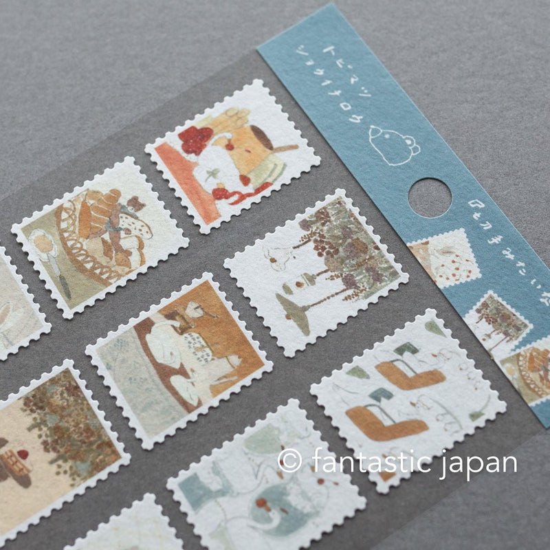 Shoichiro Tobimatsu sticker -postage stamp-