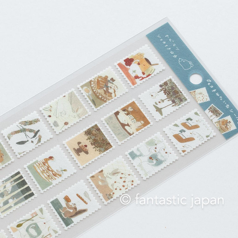 Shoichiro Tobimatsu sticker -postage stamp-
