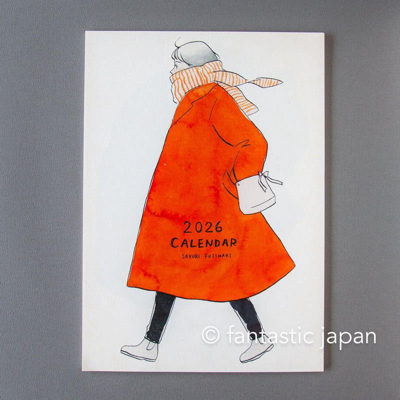 Sayuri Fujimaki 2026 CALENDAR / A4 size / cozyca product