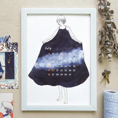 Sayuri Fujimaki 2026 CALENDAR / A4 size / cozyca product