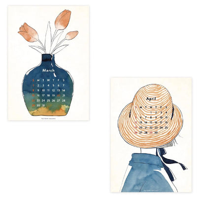 Sayuri Fujimaki 2026 CALENDAR / A4 size / cozyca product