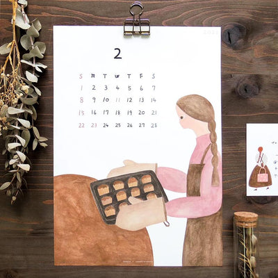 Necktie 2026 CALENDAR / A4 size / cozyca product