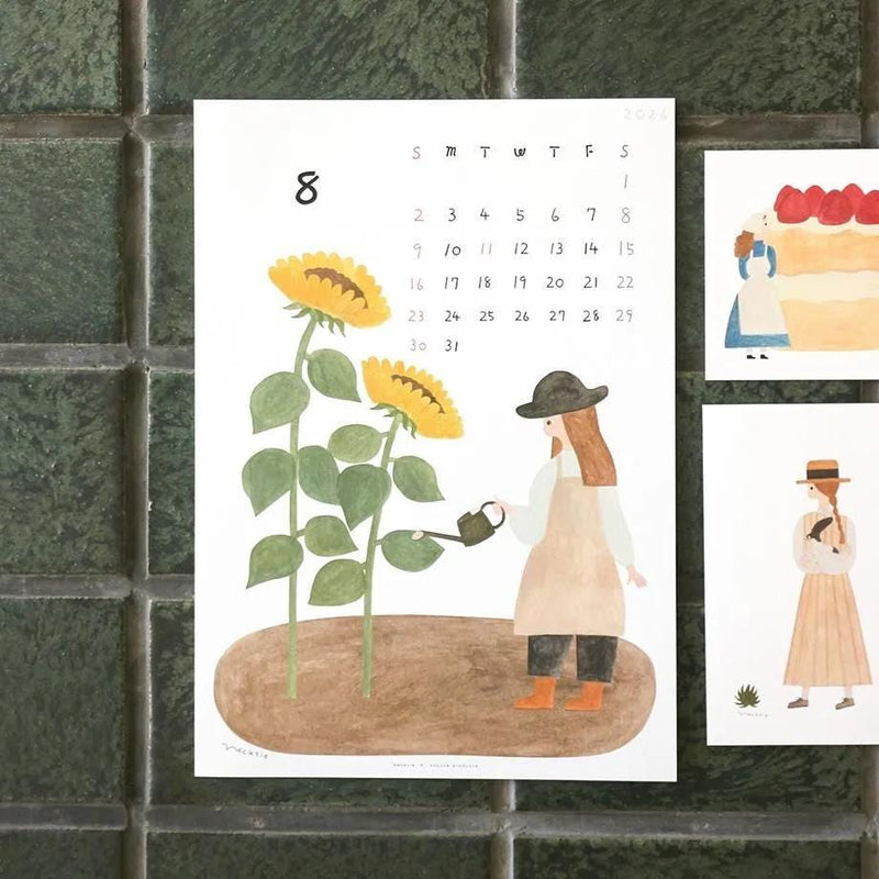 Necktie 2026 CALENDAR / A4 size / cozyca product