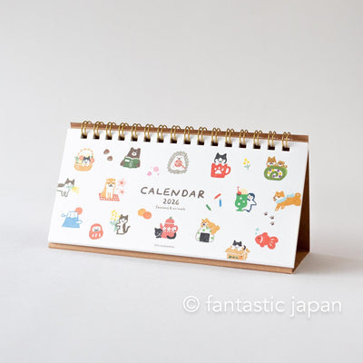 Furukawa paper｜2026 desktop ring calendar