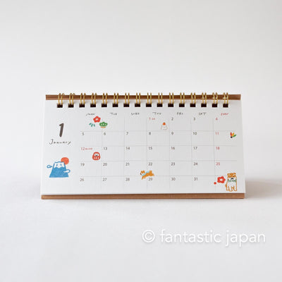 Furukawa paper｜2026 desktop ring calendar