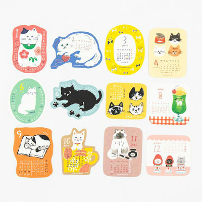 Furukawa paper｜2026 sticker calendar