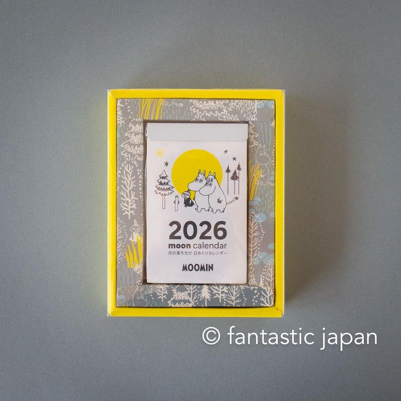 2026 MOOMIN Moon Phases Daily Mini Calendar mini