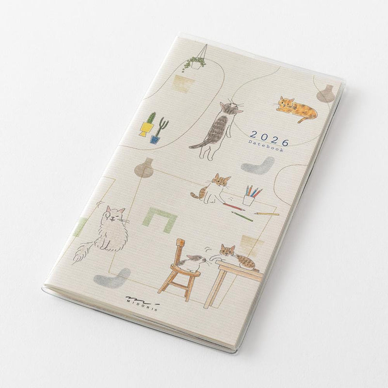 MIDORI | Pocket Diary Cat <slim>