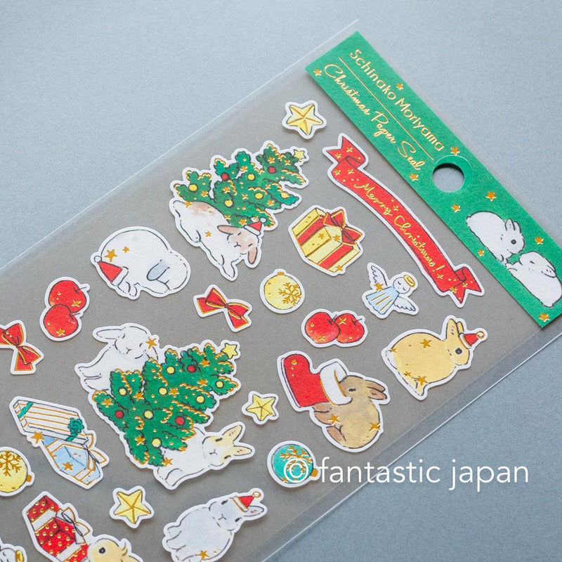 Schinako Moriyama washi sticker -Christmas tree-