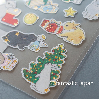 Schinako Moriyama washi sticker -Christmas tree-