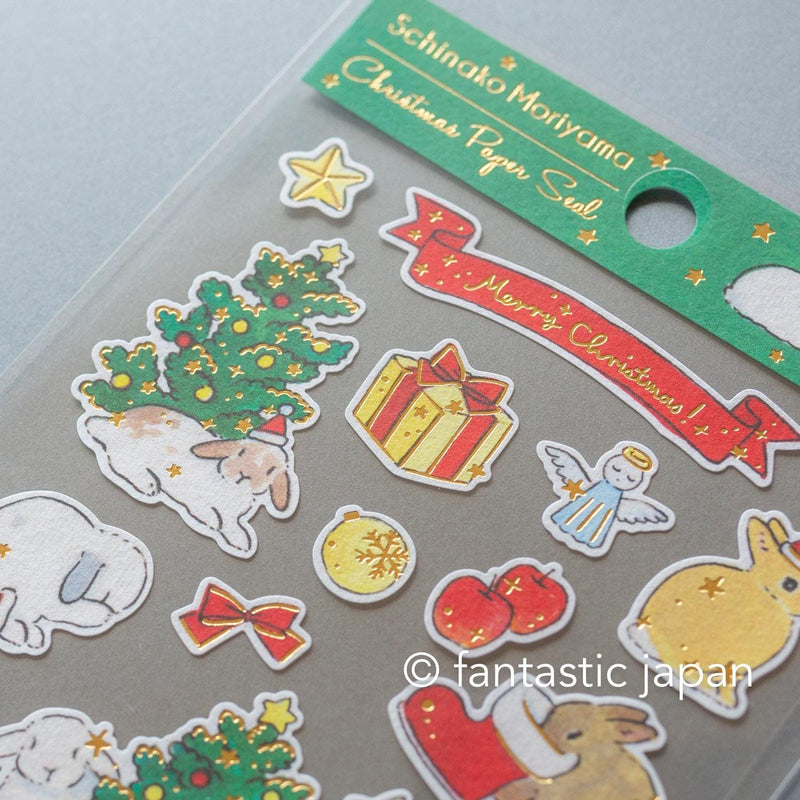 Schinako Moriyama washi sticker -Christmas tree-