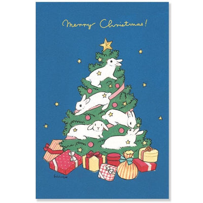 Schinako Moriyama post card -Christmas tree-