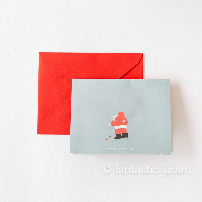 Christmas pop card / Mischievous Cat -Christmas tree-