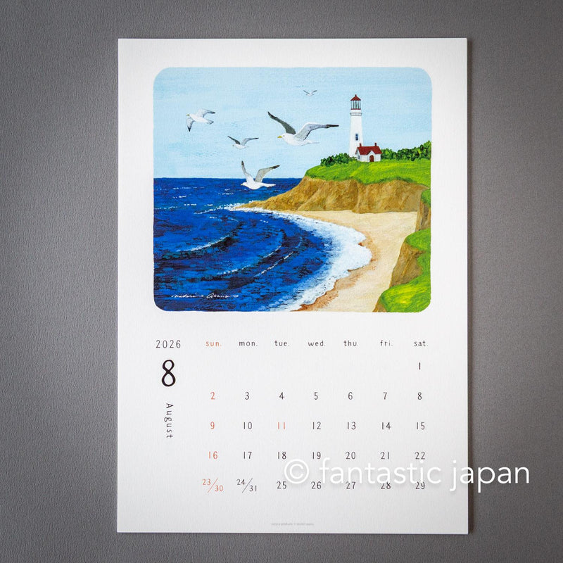 Asano Midori 2026 CALENDAR / A4 size / cozyca product