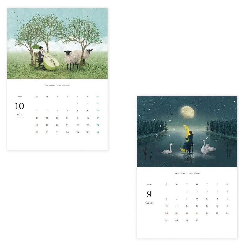 Akira Kusaka 2026 CALENDAR / A4 size / cozyca product