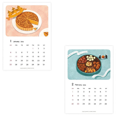 Mariko Fukuoka 2026 CALENDAR / A4 size / cozyca product