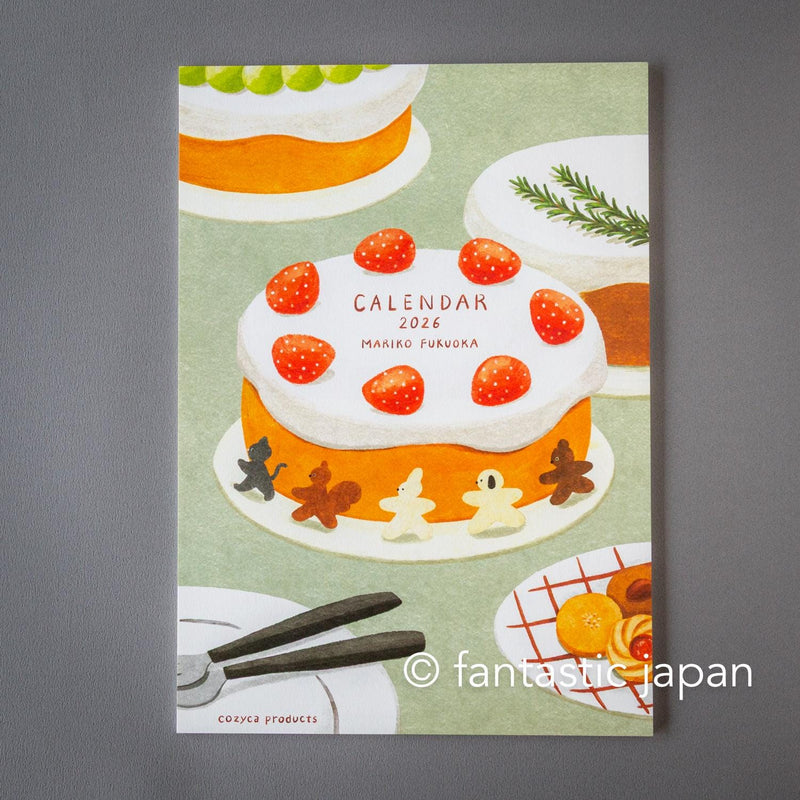 Mariko Fukuoka 2026 CALENDAR / A4 size / cozyca product