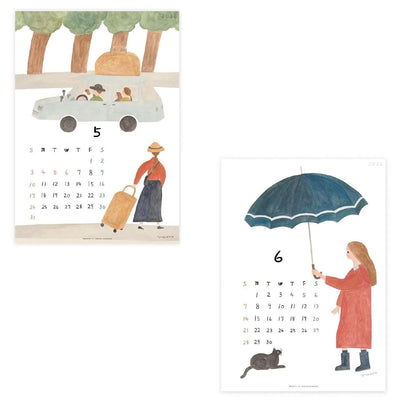 Necktie 2026 CALENDAR / A4 size / cozyca product