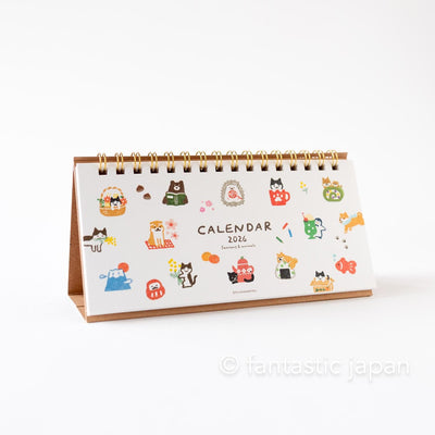 Furukawa paper｜2026 desktop ring calendar