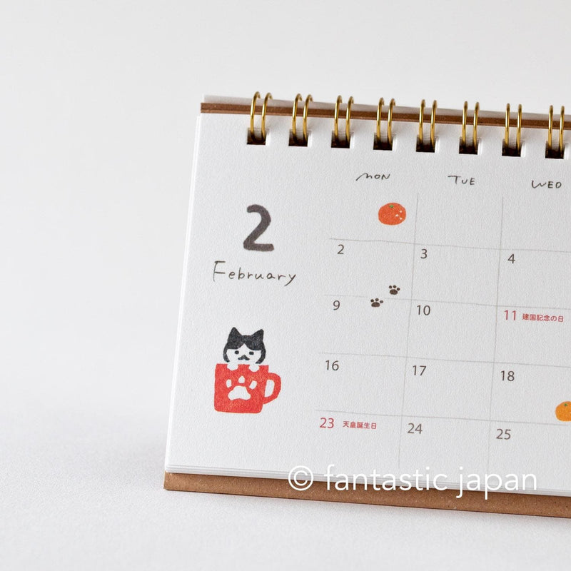 Furukawa paper｜2026 desktop ring calendar