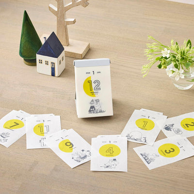 2026 MOOMIN Moon Phases Daily Mini Calendar mini