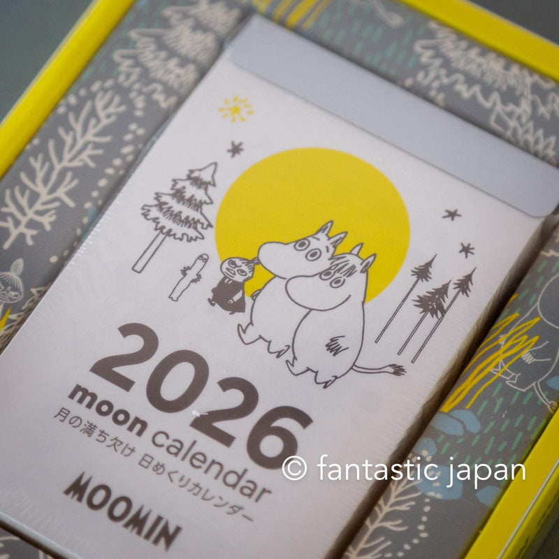 2026 MOOMIN Moon Phases Daily Mini Calendar mini