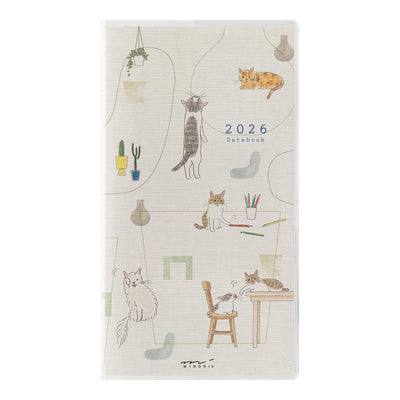 MIDORI | Pocket Diary Cat <slim>