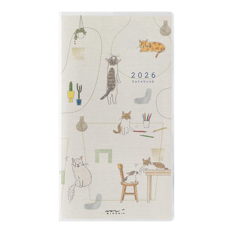 MIDORI | Pocket Diary Cat <slim>
